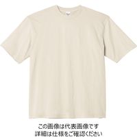 トムス 5.6オンスヘビーウエイトビッグTシャツ ライトベージュ 00113-BCV-455