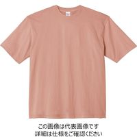 トムス 5.6オンスヘビーウエイトビッグTシャツ ダスティピンク XL 00113-BCV-400-XL 1セット(5枚)（直送品）
