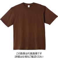 トムス 5.6オンスヘビーウエイトビッグTシャツ ダークブラウン XL 00113-BCV-453-XL 1セット(5枚)（直送品）