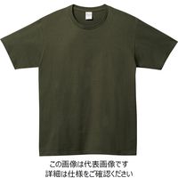 トムス 5.0オンスキッズベーシックTシャツ アーミーグリーン 110 00086-DMT-037-110 1セット(5枚)（直送品）