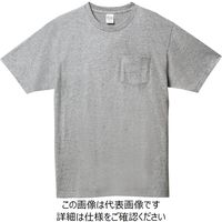トムス 5.6オンスヘビーウエイトポケットTシャツ 杢グレー 00109-VCT-003