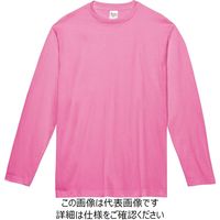 トムス 5.6オンスヘビーウエイト長袖Tシャツ ピンク 00102-CVL-011