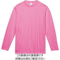 トムス 5.6オンスヘビーウエイト長袖Tシャツ ピンク S 00102-CVL-011-S 1セット(5枚)（直送品）