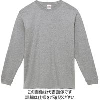 トムス 7.4オンススーパーヘビーウエイト長袖Tシャツ 杢グレー 00149-HVL-003