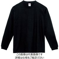 トムス 7.4オンススーパーヘビーウエイト長袖Tシャツ ブラック XS 00149-HVL-005-XS 1セット(2枚)（直送品）