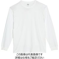 トムス 5.6オンスヘビーウエイトLSーリブTシャツ ホワイト 3XL 00110-CLL-001-3XL 1セット(2枚)（直送品）