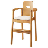 【軒先渡し】桜屋工業 RESTAREA 子供椅子6号 キッズチェア L8246 ナチュラル×オフホワイト 1台（直送品）