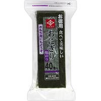 永井海苔 お徳用 おにぎりのり 40枚 x10 1941040 1箱(10入)（直送品）