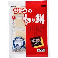 サトウ食品 サトウ 切り餅 パリッとスリット 400g x10 5221735 1セット(10個)（直送品）