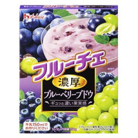 ハウス フルーチェ 濃厚ブルーベリーブドウ 150g x10 5551597 1箱(10入) ハウス食品（直送品）