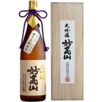 妙高酒造 妙高山　大吟醸　三割五分(桐箱入)　1.8L×1 7064913 1箱(1入)（直送品）