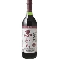 蒼龍葡萄酒 蒼龍 無添加 甘口 赤わいん スクリュー 720ml x1 7429131 1箱(1入)（直送品）