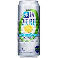 キリンビール キリン 氷結ZEROグレープフルーツ 缶 500ml x24 7914316 1箱(24入)（直送品） - アスクル