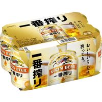 キリンビール キリン 一番搾り 生 6缶紙パック 250x6 x4 8514453 1セット(4個)（直送品） - アスクル