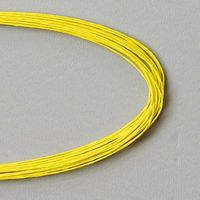 ヤマコー 飾りワイヤー(和紙巻)黄 20本入 65622 1セット(20本)（直送品）