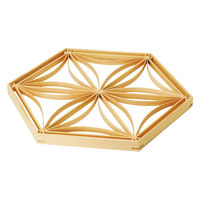 ヤマコー ひのき六角組子重(大) 蓋(七宝亀甲) 28141 1個（直送品）