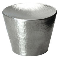 ヤマコー ステンレス槌目 ステージ盛器(マット)S 29146 1個（直送品）