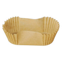 ヤマコー クックペーパーカップ 小判(小)未晒 500枚入 63144 1セット(500枚)（直送品）