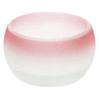 ヤマコー うす霧硝子小鉢 ピンク 27975 1個（直送品）