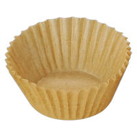 ヤマコー クックペーパーカップ 未晒 6F 500枚入 63142 1セット(500枚)（直送品）