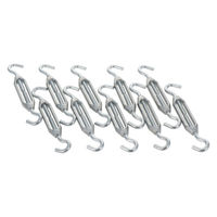 三共コーポレーション TRADダイカストターンバックル両フック 4mm(10P) TBRー410D 914021 1セット（直送品）