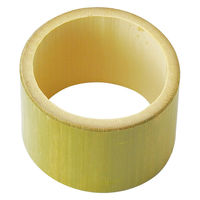 ヤマコー 丸竹輪切り(無塗装) 22248 1個（直送品）