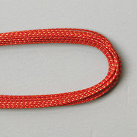 ヤマコー 飾りワイヤー(レーヨン巻)赤 20本入 65627 1セット(20本)（直送品）