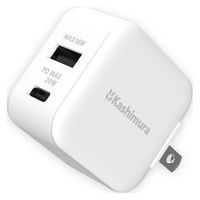 カシムラ コンパクトAC充電器 USBA+C1 PD20W AC-074 1個（直送品）