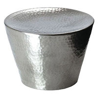 ヤマコー ステンレス槌目 ステージ盛器(マット)L 29145 1個（直送品）