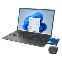 FUJITSU ノートパソコン ＦＭＶ　Ａ７７ーＫ３　ブラック　（Ｒｙｚｅｎ　７　７７３５Ｕ／１６ＧＢ） FMVA77K3BA（直送品）