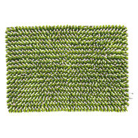 株式会社藤栄 MOFU モフ バスマット L 70×50cm オリーブ MF-006 4545229157112 1枚（直送品）