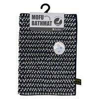 株式会社藤栄 MOFU バスマット pocotto L 70×50cm ブルーベリー 4545229159017 1枚（直送品）