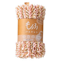 株式会社藤栄 もふ バスマット M 60×40cm さくら MF-101 4545229162574 1枚（直送品）