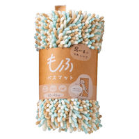 株式会社藤栄 もふ バスマット M 60×40cm ラムネ MF-102 4545229162581 1枚（直送品）