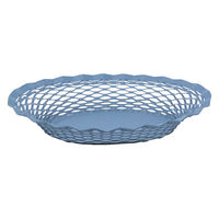 株式会社藤栄 ロジェ オルフェヴル ステンレスバスケット オーバル S ブルー 4545229167357 1枚（直送品）