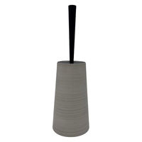 株式会社藤栄 ダスパースタイル 抗菌 トイレブラシ スモーク グレー DS-501 4545229168477 1個（直送品）