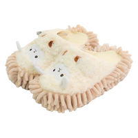 株式会社藤栄 アニマルモップスリッパ ハグモッピ 23~25cm ヒツジ HM-004 4545229169009 1足（直送品）