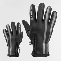 ロックブロス 冬用サイクルグローブ S091-2BK-M 1双（直送品）
