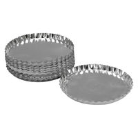 エー・アンド・デイ 使い捨てアルミ皿(φ90mm、100枚セット) AX-MXA-30 1組(100枚入)（直送品）