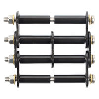 木村 ハンギングブラケット4連セットA ブラック M4R-A 1個（直送品）