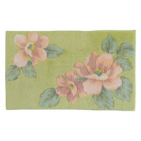 尾崎 玄関マット ロレーヌ グリーン 212865 1個（直送品）