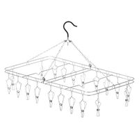 大木製作所 洗濯ハンガー ステンレスハンガーL からまない 20ピンチ 269614 1個（直送品）