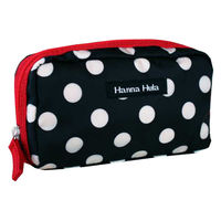ポーチ Hanna Hula ハンナフラ 撥水 バッグ 小物入れ かわいい おしゃれ アニマルフレンズ ポルカブラック 280569 1個（直送品）