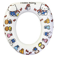 シンセーインターナショナル ソフト便座 ハローキティ ソフトシート Im Kitty 子供用 トイレ 補助便座 285130 1個（直送品）