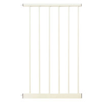 シンセーインターナショナル ベビーゲート 拡張パネル 45cm スチールゲート2 ペットゲート アイボリー 305343 1個（直送品）
