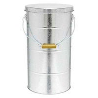 渡辺金属工業 米びつ 10kg OBAKETSU ライスストッカー シルバー 312867 1個（直送品）