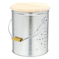 渡辺金属工業 野菜ストッカー 小サイズ OBAKETSU 日本製 シルバー 312887 1個（直送品）