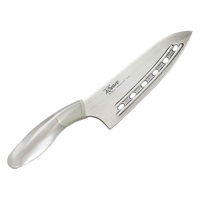 佐竹産業 包丁 穴あき 三徳包丁 リブ付き アクリルハンドル AQウェア 312906 1個（直送品）