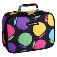 HALKARIN’S おむつポーチ おしりふき 携帯用 マルチポーチ 大容量 ハンナフラ カラフルりんご 356835 1個（直送品）