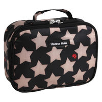 HALKARIN’S おむつポーチ おしりふき 携帯用 マルチポーチ 大容量 ハンナフラ ロックスターブラック 356842 1個（直送品）